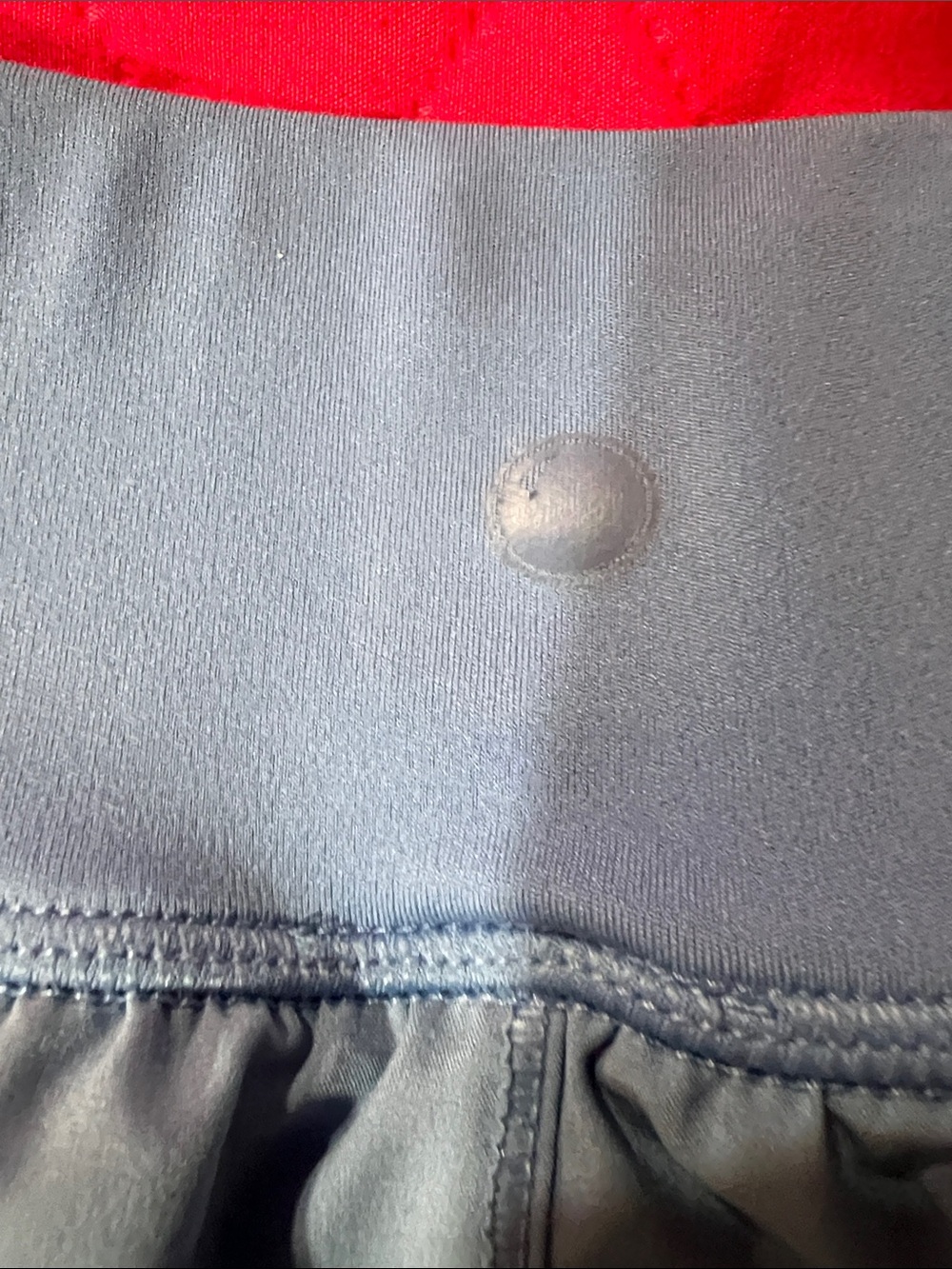 Yogalicious Girls Light Blue Active Shorts with Compression Shorts Under. - Picture 6 of 7